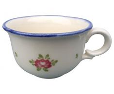 Zeller Keramik Espresso Obertasse Petite Rose Tasse Trinkgefäß Geschirr