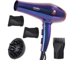 2300W Profi Haartrockner, CONFU Föhn Ionen Technologie mit 2 Geschwindigkeit 3 Hitze und Kaltluft, Salon Fön mit Diffusor Stylingdüse und Kamm, Leistungsstarker AC Motor Schnell Trockner