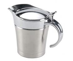 Thermo Sauciere / Warmhalte Soßen Schüssel mit Handgriff, Doppelwandig Edelstahl 18/8 | 0,4 Liter kitchen4y