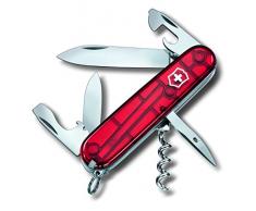 Victorinox Offiziersmesser Spartan in einer Blisterverpackung, rot/transparent
