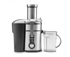 Gastroback Entsafter 40151 Design Multi Juicer Digital, 1300 Watt Profi-Motor, XXL - Einfüllschacht (Ø 84 mm), 5 Geschwindigkeitsstufen
