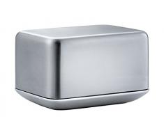 Blomus 63637 Butterdose Edelstahl matt, small basicfür 125 g Butter, small