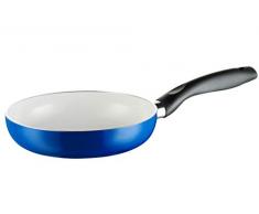 Keramik-Pfanne MÄSER Harriot 20 cm, Bratpfanne mit 2-lagiger Antihaft-Beschichtung aus ILAG CERAMIC, induktionsgeeignet, blau