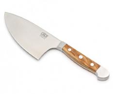 Güde Kräutermesser ALPHA-OLIVE Serie Klingenlänge: 14 cm Olivenholz, X749/14, Messer - Solingen - Deutsche Qualität, robust - scharf - geschmiedet - hochwertig