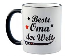 Tasse Beste Oma der Welt Vintage Style - Geschenk
