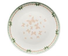 Hutschenreuther 02471-725756-10862 Lots of dots butterfly Teller flach 22 cm, grün