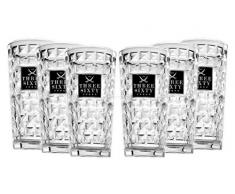 Three Sixty Vodka Longdrink Glas Gläserset ? 6X 0,3L geeicht