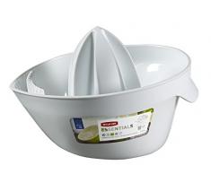 Curver 221944 Presse Obst Zitrusfrucht mit Reservoir Polypropylen weiß 17.8 x 15,2 x 11.6 cm 3 L