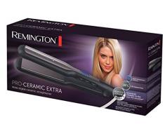Remington Haarglätter Pro-Ceramic Extra S5525, lange und extra breite Stylingplatten, schwarz