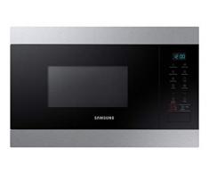 Samsung MG22M80 Einbau-Mikrowelle, 22 Liter, 850 W / 1100 W, innen Keramikbeschichtung Edelstahl