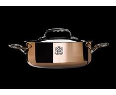 De Buyer Bratentopf, Edelstahl, Silber 28 cm