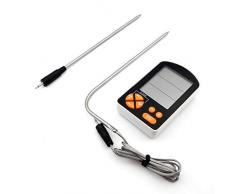 JU FU Lebensmittel-Thermometer, Lebensmittel Backofenthermometer, Küche Lebensmittel Backen Zucker Öltemperatur-Wasser-Thermometer Elektronische Alarm Thermometer Sondentyp Thermometer @@