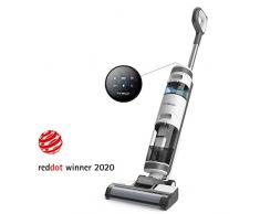 Tineco Nass- und Trockensauger 3in1 Bodenreiniger Waschsauger iFloor3 leichte Bauform, Komplettreinigung in einem Durchgang für harte Böden