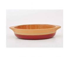 Jamie Oliver Vintage Ofenform, Auflaufform, Gratinform, Backform, Terrakotta, Rostrot, Ø 21 cm, 554387