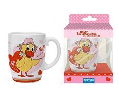 Porzellan-Tasse Schnatterinchen: in Geschenkbox