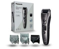 Panasonic ER-GB80 Bart-/ Haarschneider mit 39 Schnittstufen, Bartschneider für Herren, inkl. Präzisions-Trimmer, Pflege für Körper, dunkelsilber
