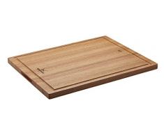 RÖSLE Eiche Schneide-und Servierbrett Sansibar 45 x 35 cm, Holz, 45 x 35 x 2.4 cm