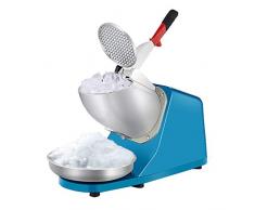 Ice Crusher Elektrische Doppelmesser-Eisrasierer-Schneeeismaschine Edelstahl-Schneekegelmaschine 1 Sekunde zerstoßenes EIS 176 Pfund/Stunde für Familien- und gewerbliche Nutzung