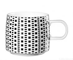 ASA 29064082 MUGA/Henkelbecher - Carree - Porzellan - Ø9,5 x H8,6 cm - 0,35 l.