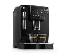 DeLonghi ECAM 25.120.B Kaffeevollautomat mit Profi-Milchaufschäumdüse für Cappuccino, mit Espresso- und Kaffee Direktwahltasten und Drehregler, 2-Tassen-Funktion, Großer 1,8 Liter Wassertank, schwarz