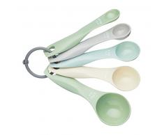 Kitchen Craft Colourworks Messlöffel, Plastik, Mehrfarbig, 14.5 x 4.5 x 4 cm, 5-Einheiten