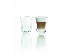 DeLonghi 5513214611Isolierte Latte Macchiato-Glas 2er Set
