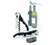 Pulltap´s Classic Evolution silber/schwarz - Korkenzieher - Kellnerkorkenzieher - Kellnermesser