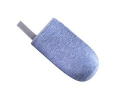 MagiDeal Thermo-Hülle Neopren Flaschen Hülle 0,55 L für Trinkflasche Flasche Hülle Tasche Isolier-Tasche mit Träger - Grau