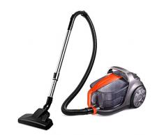 Orfeld Staubsauger Beutellos, Bodenstaubsauger (5.0 L Staubbehälter, 500 W Leistung, 18 kPa Kompaktabsaugung, 8 m Aktionsradius) für die Tiefenreinigung von Haus&Teppich