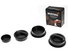 MUSTANG Hamburgerpresse Burgerpresse 3 tlg. Burger Ø 7cm und Ø 10cm