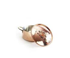 CopperGarden Kupfertopf M = 20 cm / 2,5 Liter verzinnt - schwere Qualität zum kochen, braten und backen geeignet
