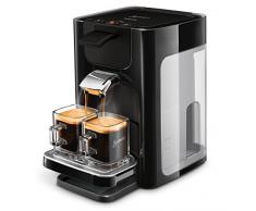 Philips HD7865/60 Senseo Quadrante Kaffeepadmaschine, Edelstahl, 1.2 Unknown_Modifier, Schwarz