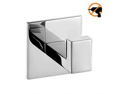 Celbon Handtuchhaken ohne Bohren Kleiderhaken Selbstklebend Bademantelhaken 304 SUS Edelstahl für Bad (Chrom)