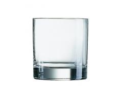 Arcoroc 6 Islande FB38 Whiskygläser 38cl ohne Füllstrich