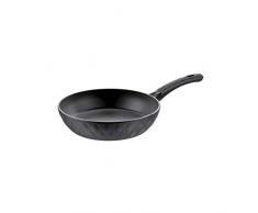 LOCK & LOCK Fry Pan SALON - Bratpfanne mit Griff - aus Aluminium - mit Antihaft-Beschichtung - 26 cm, schwarz