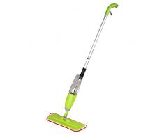 DELMO Spray Mop für die Bodenreinigung, 360-Grad-Drehkopf Flat Mop Bodenreiniger Staub Haushaltswerkzeug