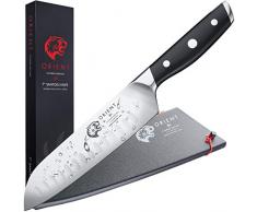 ORIENT Santoku Messer Asiatischer Art, Santokumesser, Deutsch Thyssenkrupp Edelstahl Küchenmesser