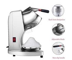 DBMGB Eiscrusher Ice Crusher, EIS Zerkleinerer Elektrisch Mit Rutschfestem Griff, Kommerzieller Schneekegelhersteller Zum Nachtisch und Cocktail Machen, Bars, 95kg/h