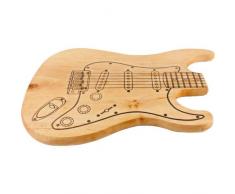 Frühstücksbrett in E-Gitarren Optik