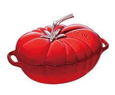 STAUB Cocotte Tomate 25 cm kirschrot Bräter, Gusseisen