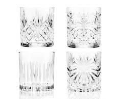 RCR 26249020006 Mixology Gläser aus Luxion-Kristall, 4er-Set