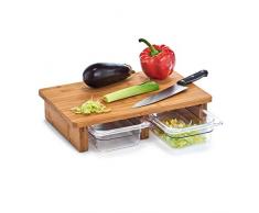 Zeller 25178 Schneidebrett, Kunststoff, natur