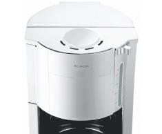 Krups F30901 ProAroma Glas-Kaffeemaschine, 10 Tassen, 1.050 W im modernen Design, weiß
