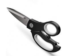 Küchenschere - Mehrzweckschere Geflügelschere Haushaltsschere aus Edelstahl für Gemüse Fleisch Küchenutensil BBQ