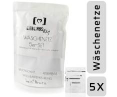LIEBLINGS Ding Wäschenetz für Waschmaschine im Set, 5 Stück