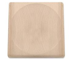 triangle 50 805 20 00 Schneidbrett für Wiegemesser, Kräuterbrett, Gewürze, Buchenholz