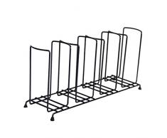 perfk Edelstahl Plastikbecher, Papierbecher Halterung, 47x12.5x21.7cm