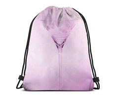 N/B leer Margarita-Glas Frauen Mädchen Kunst Kordelzug Rucksack Beam Mund Gym Sack Schultertaschen für Männer und Frauen
