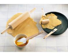 KAISER Backpinsel-Set 2-teilig Backpinsel Naturborsten 1 und 1,5 20,5 cm Pâtisserie flexible Naturborsten 2 Pinselbreiten sichere Borsten-Metallfixierung