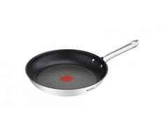 Tefal A70404 Duetto Edelstahlpfanne Induktion versiegelt 24 cm